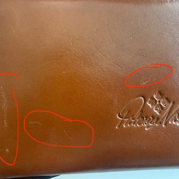 NWT Patricia Nash Brown Leather Wristlet Wallet - Picture 6 of 7